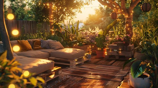 Créez votre salon de jardin en palette facilement