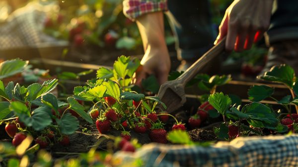 Cultivez facilement vos fraisiers pour l'été