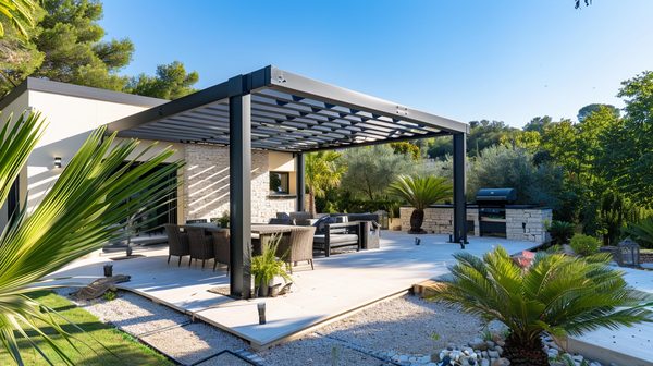 Optimisez votre espace avec une pergola bioclimatique à Montpellier